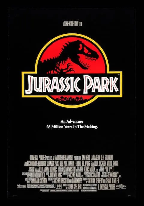 Jurassic Park movie poster