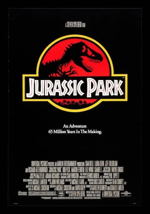 Jurassic Park movie poster