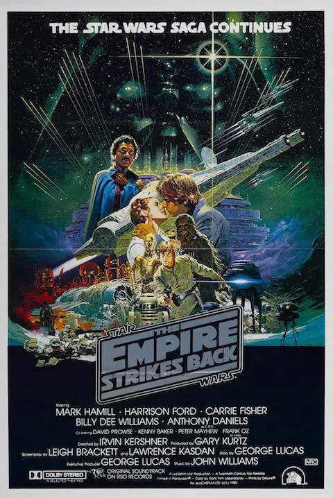 Star Wars: Episode V - The Empire Strikes Back movie poster