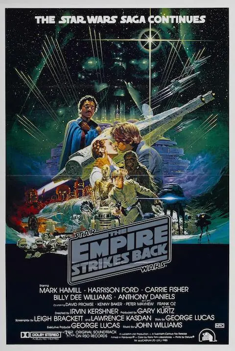 Star Wars: Episode V - The Empire Strikes Back movie poster