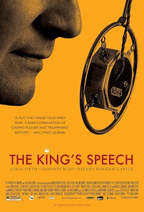 The King's Speech movie poster